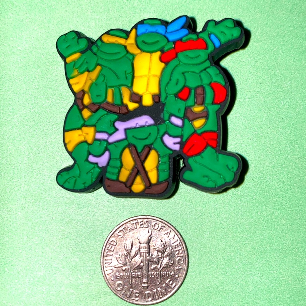(10 for $15) Ninja Turtles Crocs Shoe Charms